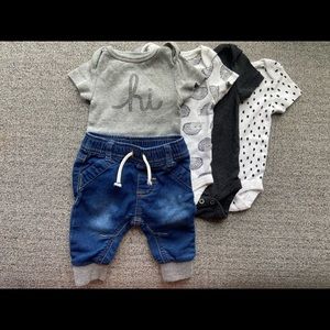 Onesie & Jean Lot